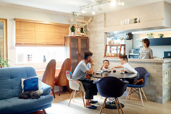 マンションのリビング家具をオーダーで作る